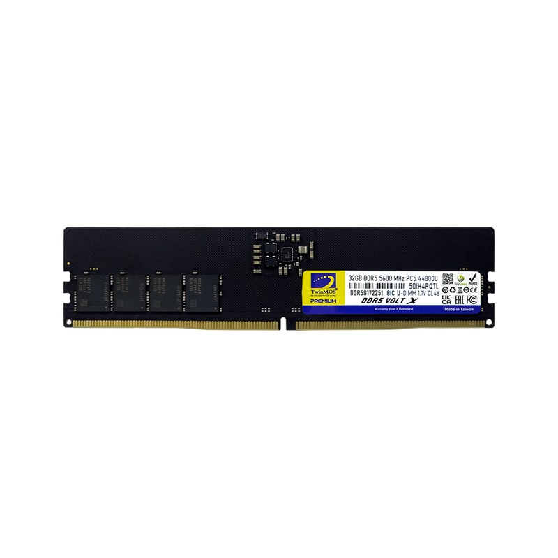32 GB DDR5 5600MHZ CL46 TWINMOS DT TMD532GB5600U46WO 
