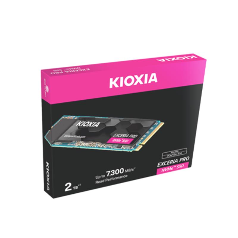 2 TB KIOXIA EXCERIA PRO M.2 2280 NVME 7300/6400 LSE10Z002TG8 
