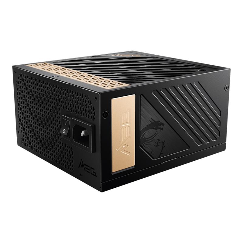 MSI MEG AI1300P PCIE5 1300W 80+ PLATINUM POWER SUPPLY 