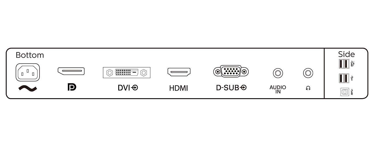 23.8 PHILIPS 241B8QJEB/00 IPS 5MS 75MHZ 1XVGA 1XHDMI 1XDP 1XDVI FHD 1920X1080 USB HOPARLÖR YÜKSEKLİK AYARI VESA SİYAH 