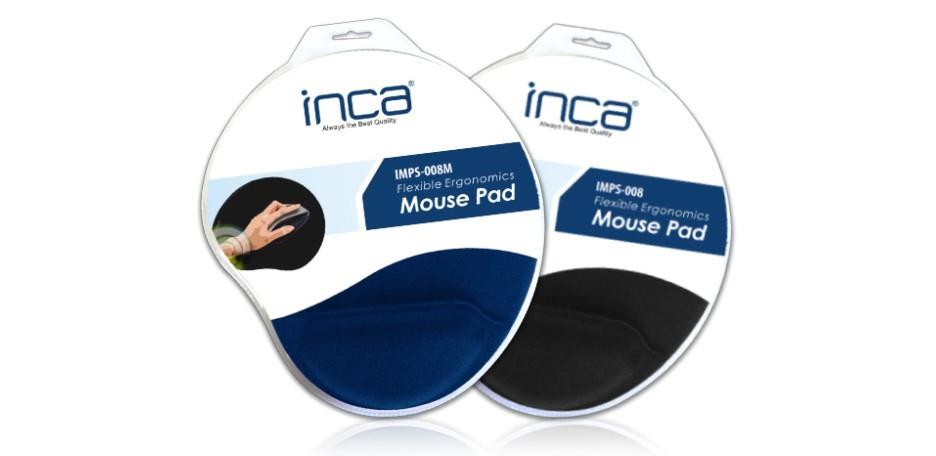 INCA IMPS-008 BILEK DESTEKLI SILIKON MOUSE PAD 
