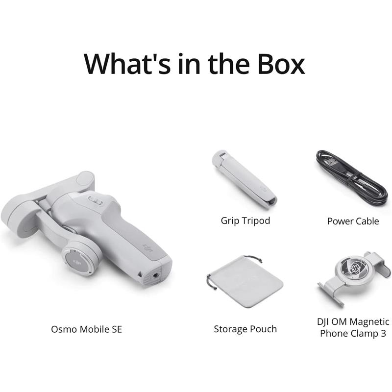 DJI OSMO MOBILE SE GIMBAL (RESMI DIST GARANTILI) 