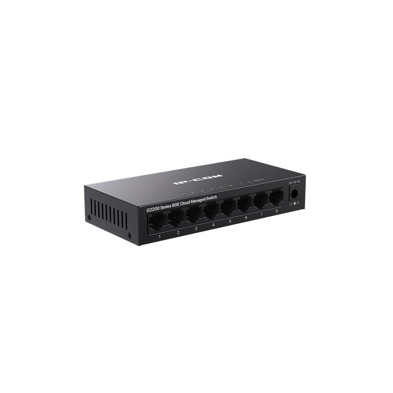 IP-COM IP-G2208D 8 PORT GIGABIT CLOUD YÖNETİLEBİLİR METAL KASA SWITCH 