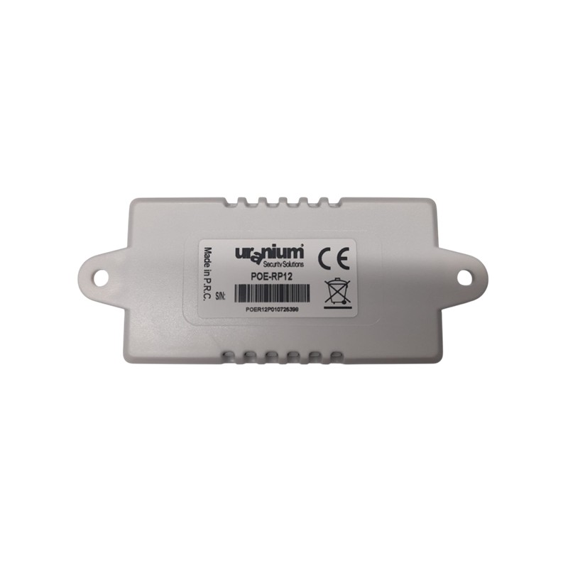 URANIUM POE-RP12P 1 PORT POE GİRİŞ BESLEME+ 2 PORT POE ÇIKIŞ 10/100 PLASTİK KASA POE REPEATER(REALTEK 
