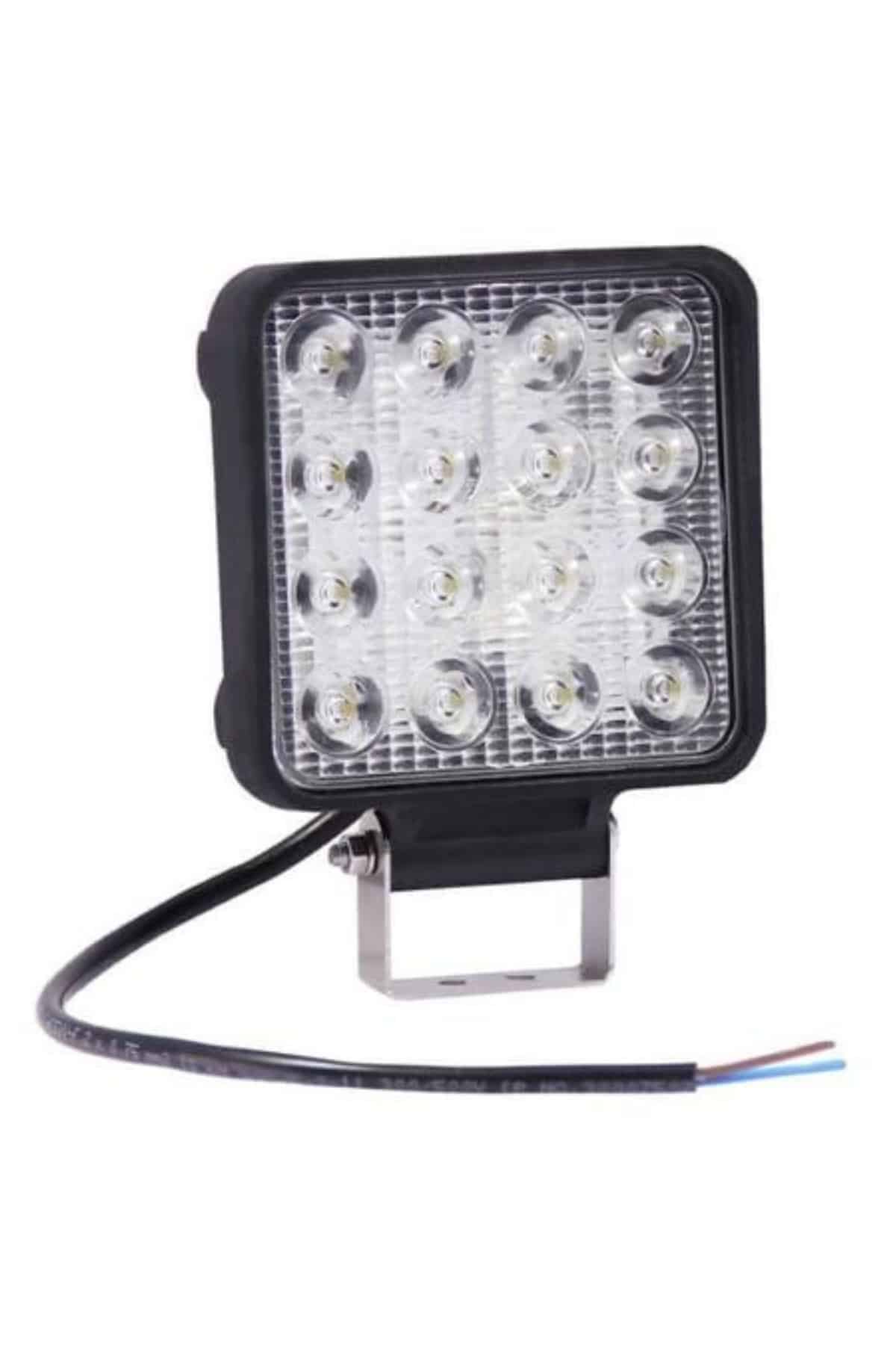 Oto Lamba 10 Led Işık Ayarlanabilir Yüksek Aydınlatmalı Beyaz Far