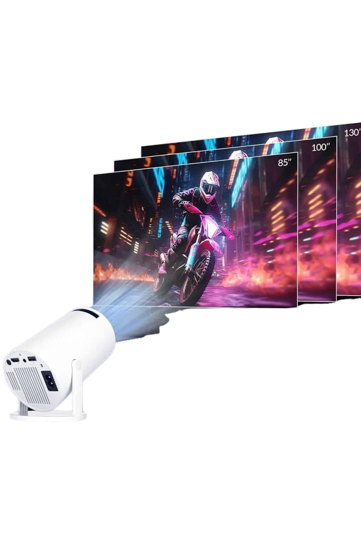 Projeksiyon Cihazı Video Oyun Konsolu 8 GB Hafıza LCD Ekran Kumandalı Yeni Nesil
