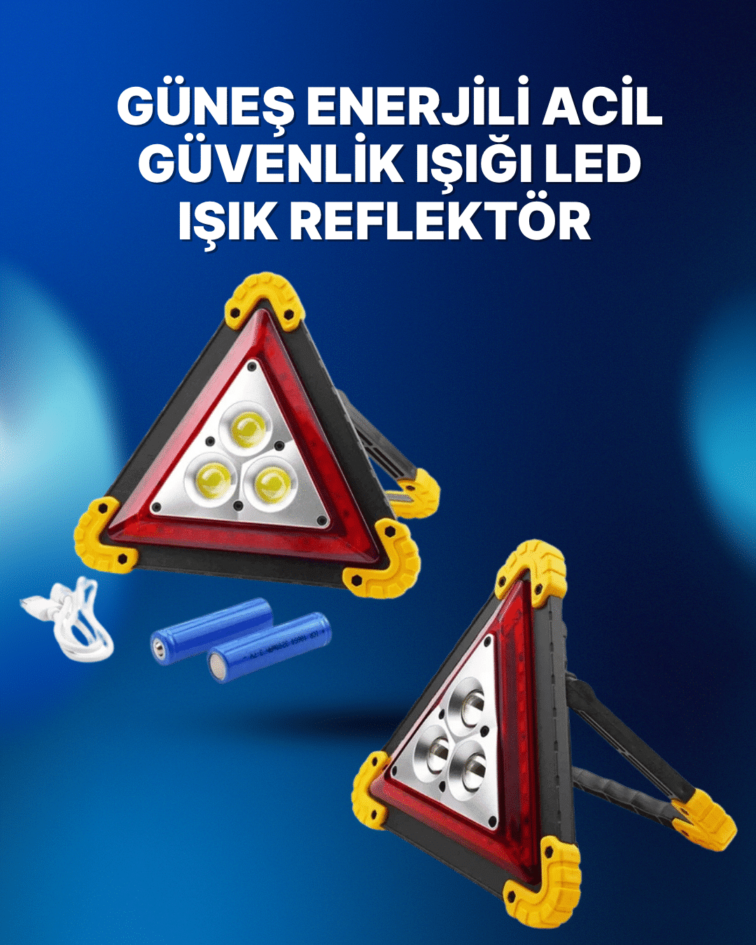 180° Döndürülebilir Asma Aparatlı Park ve İkaz Lambası