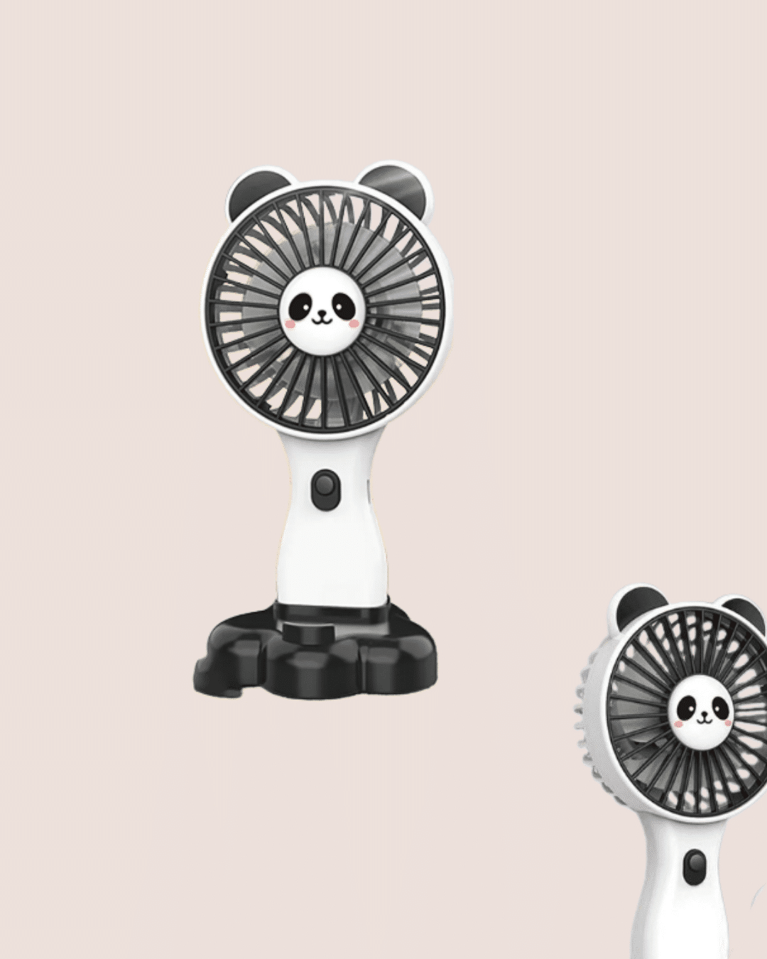 Kompakt Tasarımlı USB Şarjlı Mini Fan – Hayvan Figürlü Vantilatör