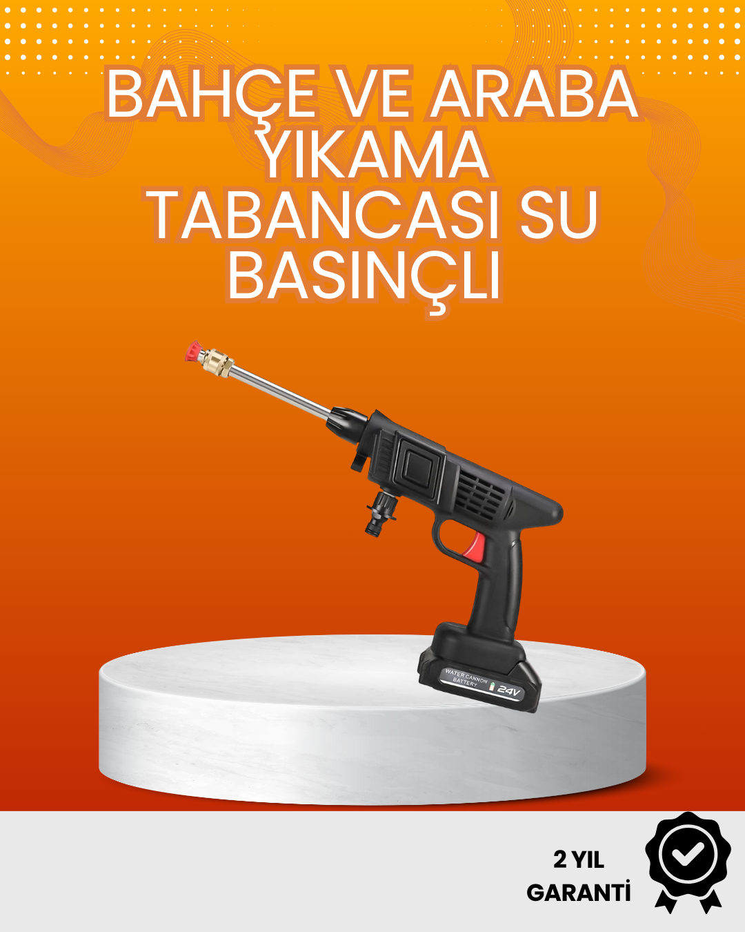 2025 Model 48V Şarjlı Basınçlı Yıkama Tabancası Orijinal Seri