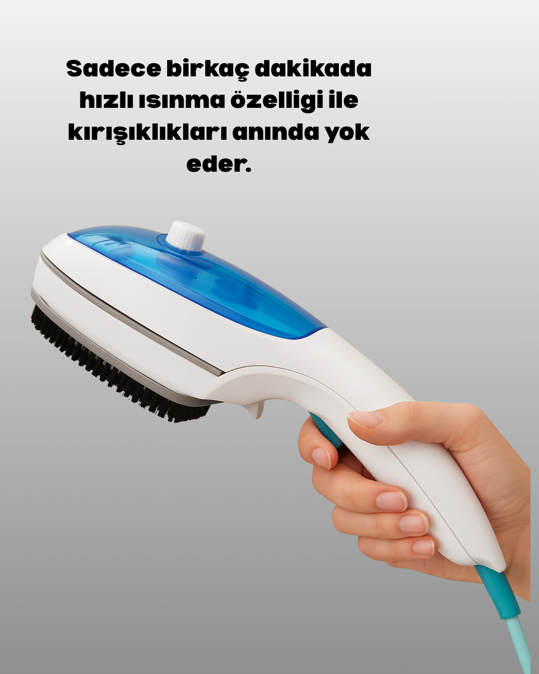Kompakt Buharlı Ütü Pratik Kırışıklık Giderici