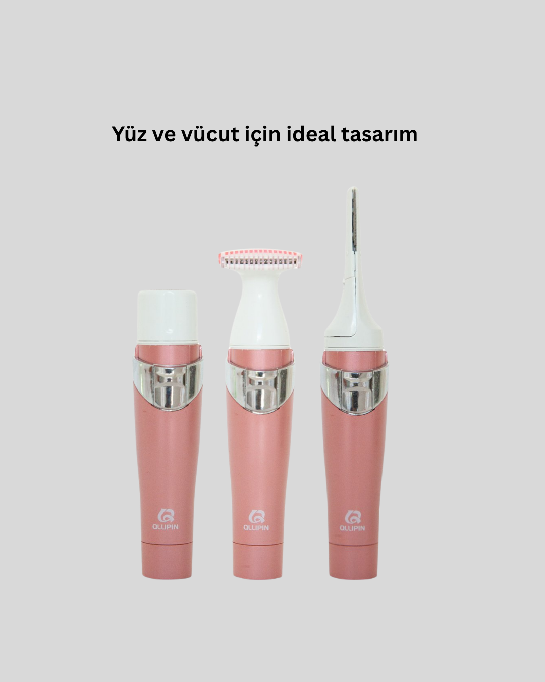 Ev Tipi Profesyonel Epilasyon Cihazı – Pembe
