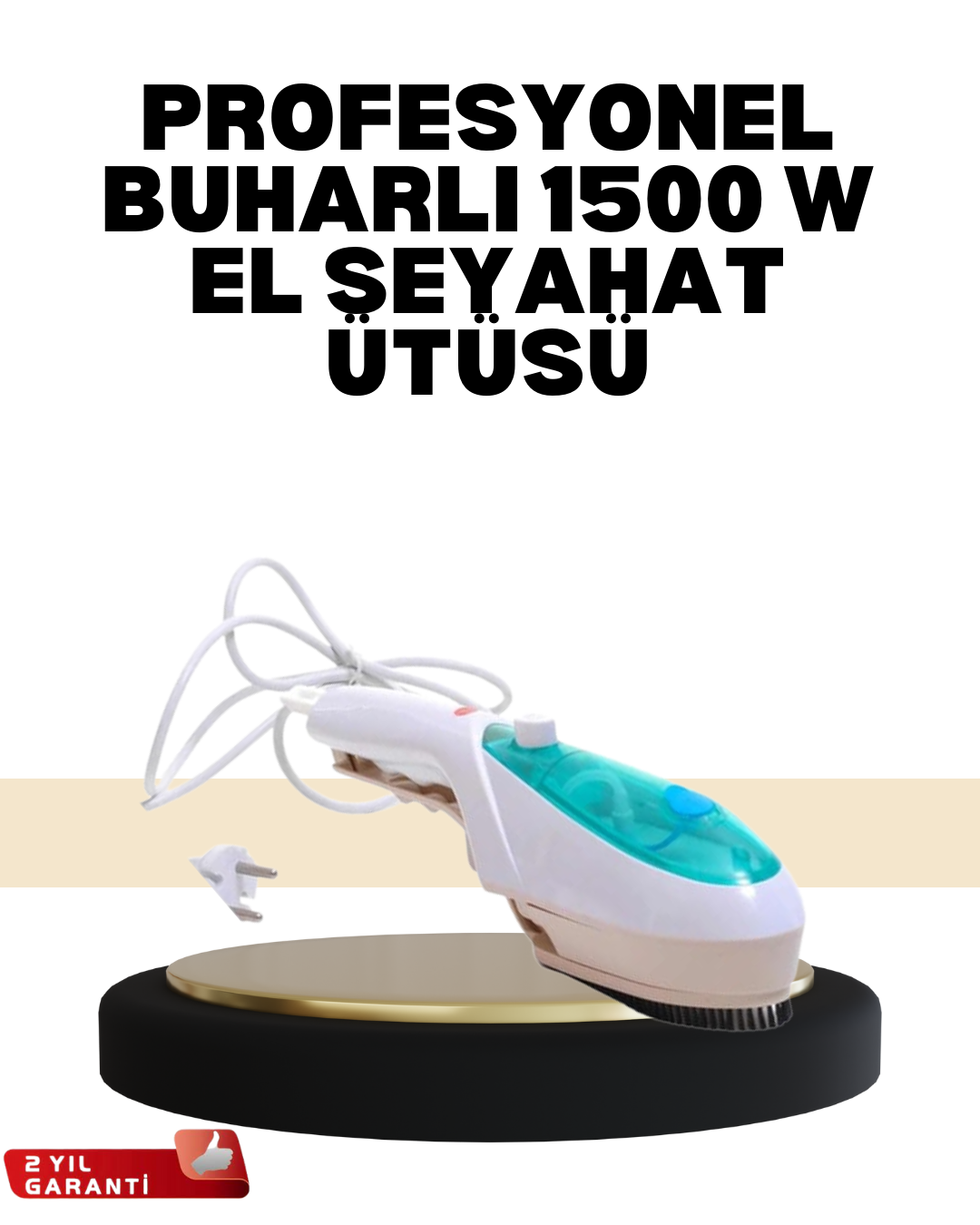 Kompakt Buharlı Ütü Pratik Kırışıklık Giderici