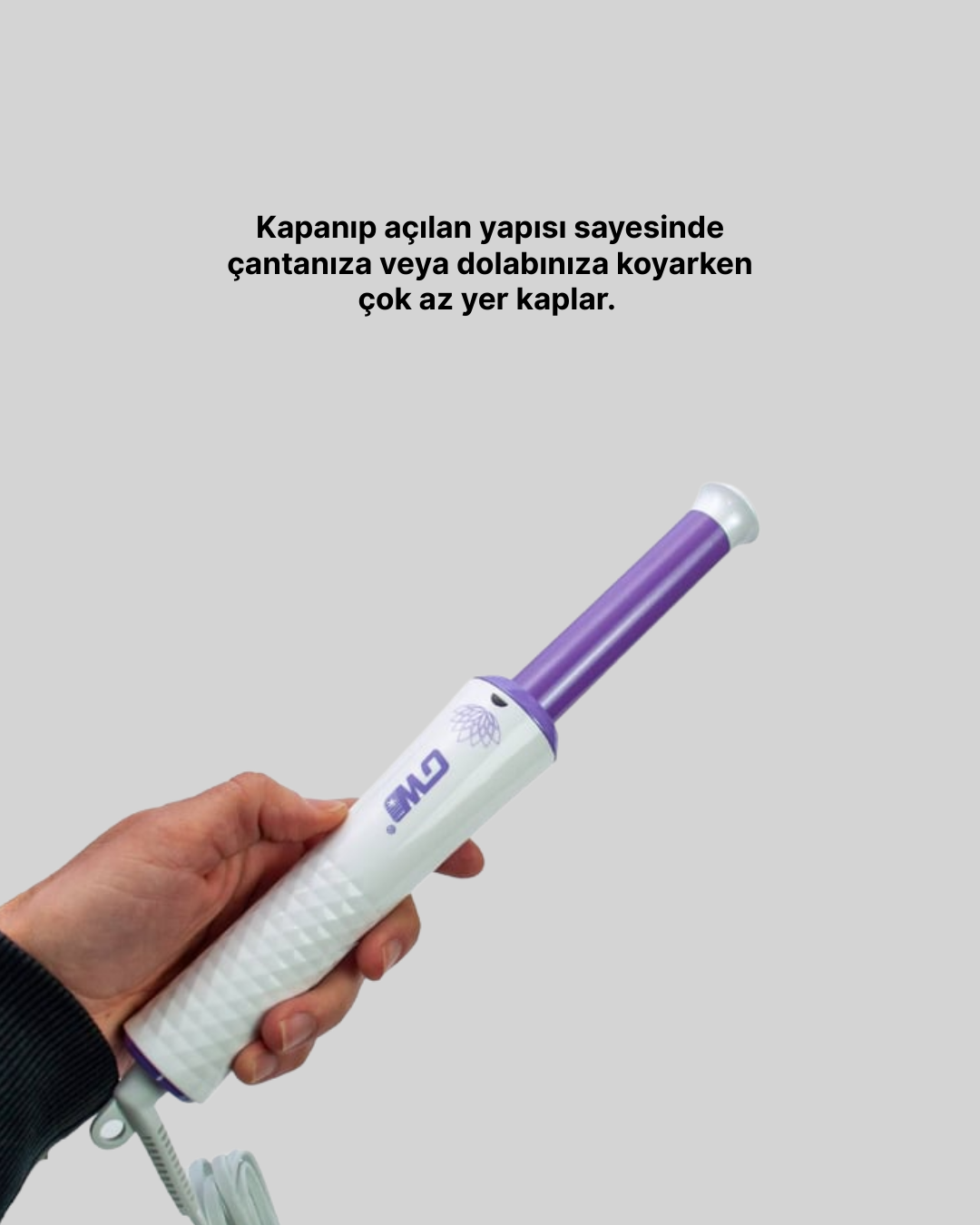 Elektriklenme Önleyici Saç Şekillendirici – Seramik Kaplama Maşa