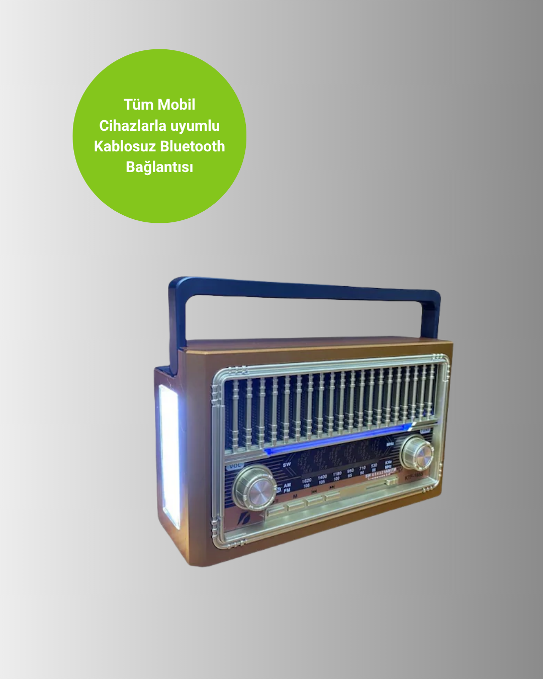 Radyo Destekli Hoparlör
