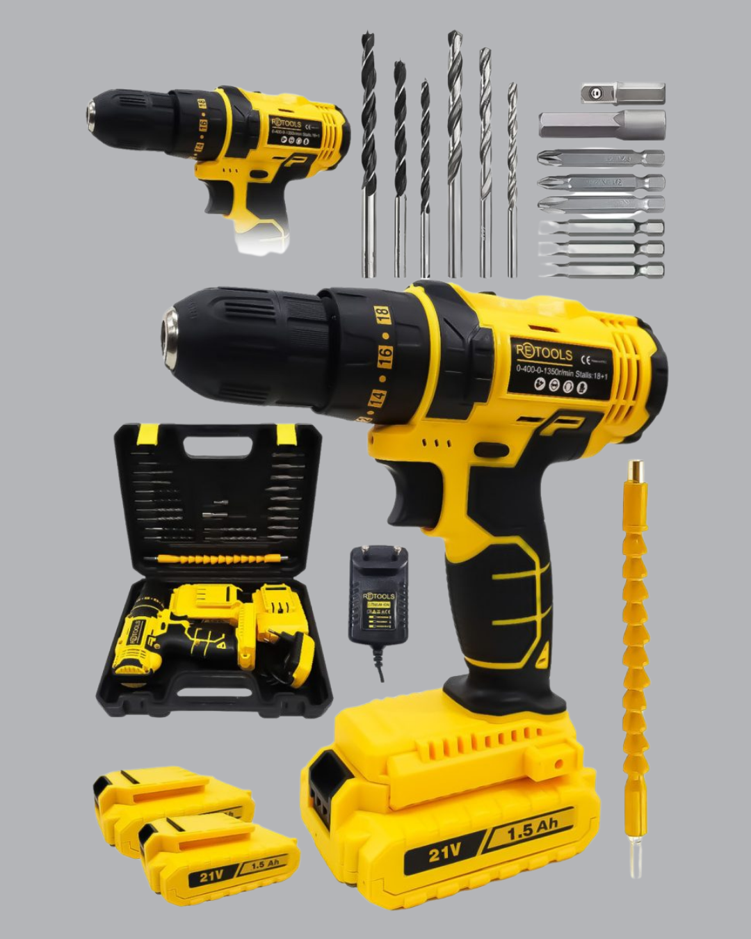 12V Akülü Matkap –Ergonomik ve Yüksek Performanslı
