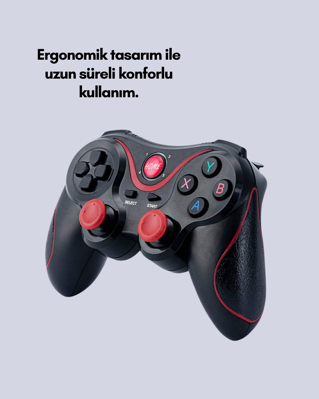 Profesyonel Oyuncu Kablosuz Gamepad Çoklu Cihaz Desteği