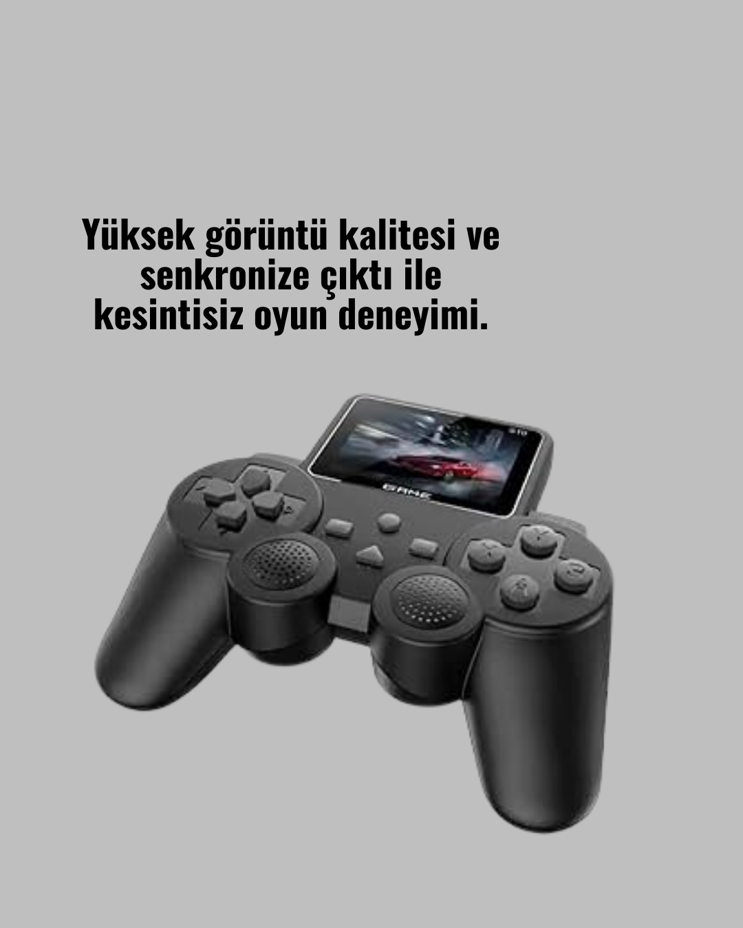 2025 A Kalite S10 Gamepad 520 Oyunlu TV Bağlantılı Retro Atari Konsolu Yeni Nesil
