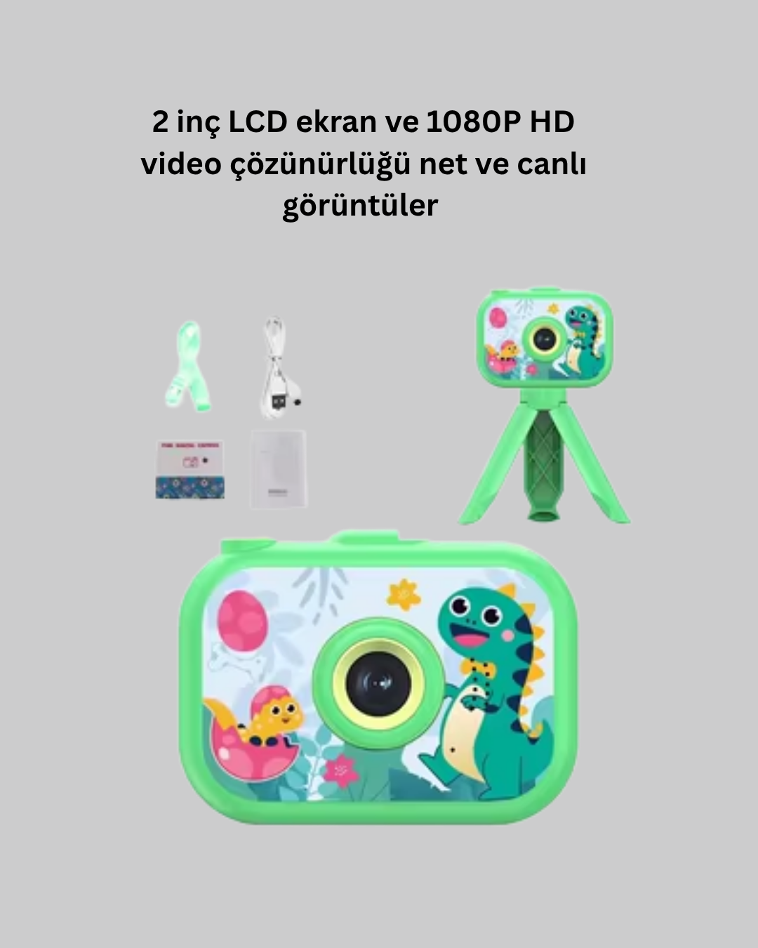 Çok Fonksiyonlu Kamera – HD Video Kayıtlı