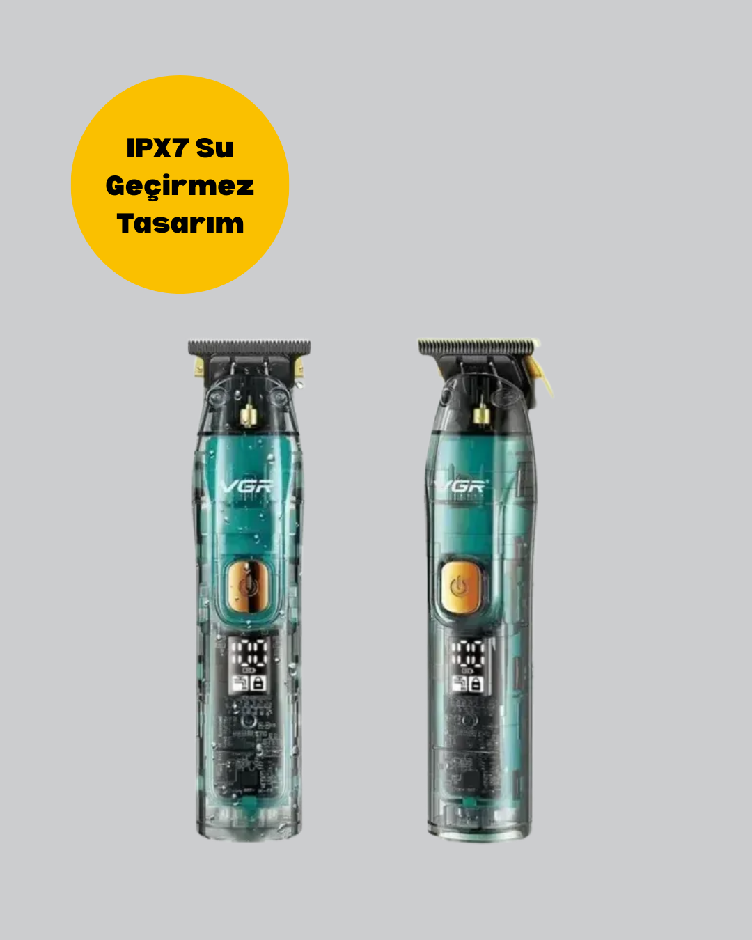 VGR V-695 Profesyonel Tıraş Makinesi Seramik Bıçaklı Turbo Güçlü Motor