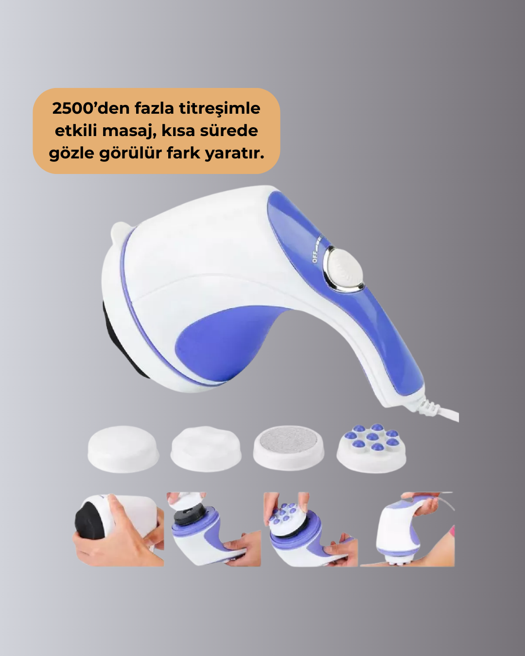 YAĞ YAKICI MASAJ ALETİ