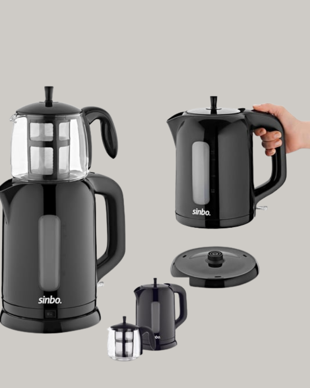 Sinbo STM 5840 Elektrikli Çay Makinesi 1800 Watt 1,7 Litre