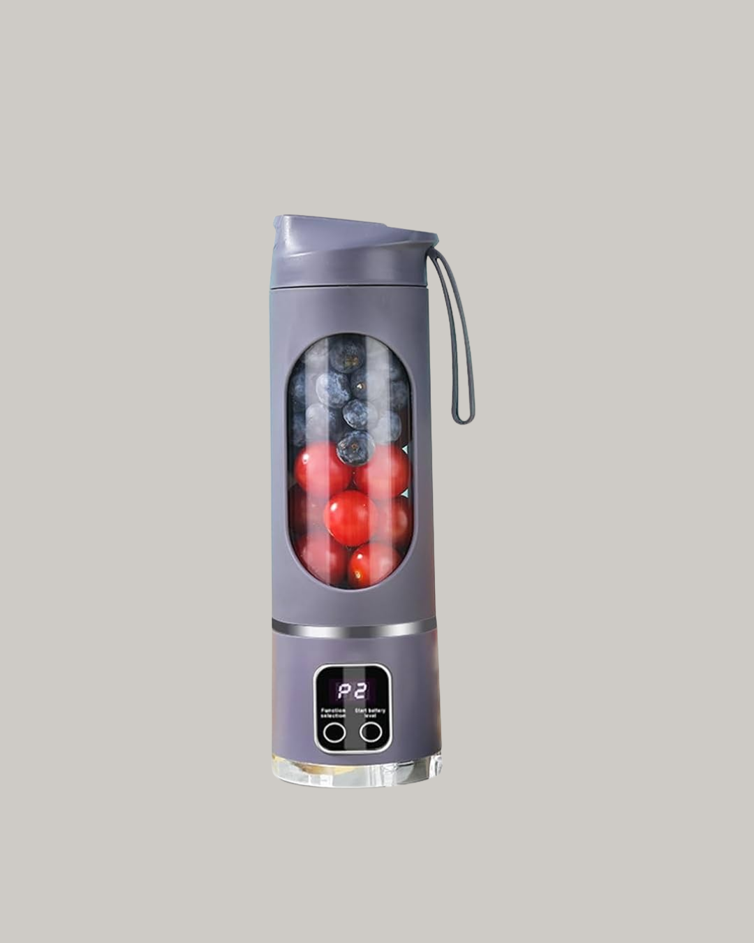 12 Bıçaklı Şarjlı Meyve Sıkacağı – Tip-C Taşınabilir Blender 450 ml