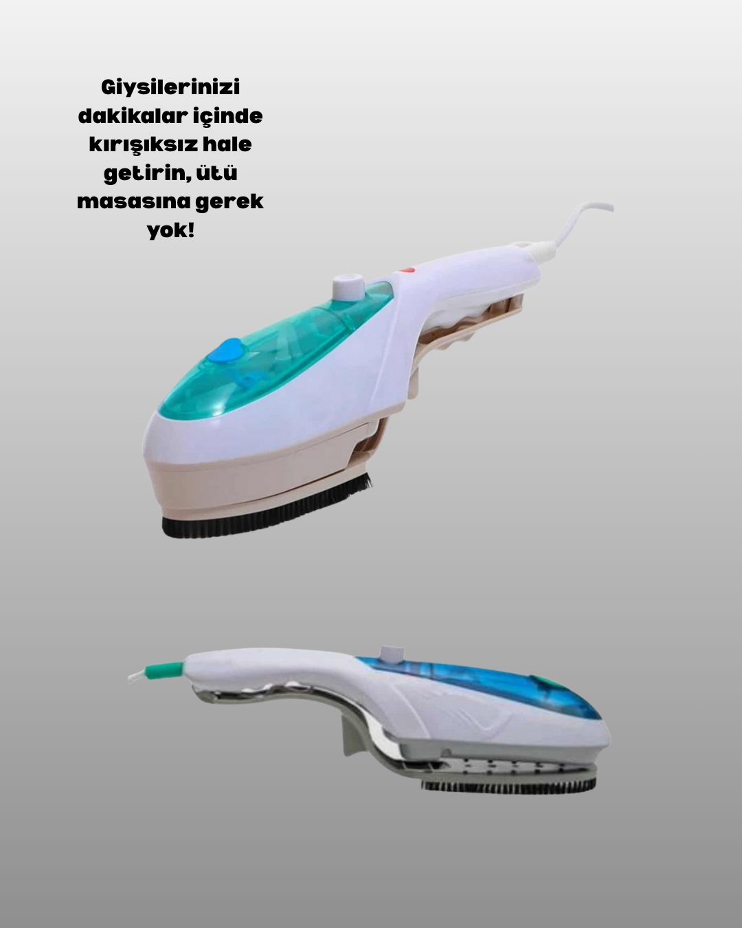 Buharlı Ütü Askıda Kullanım Kolaylığı ile Pratik Çözüm