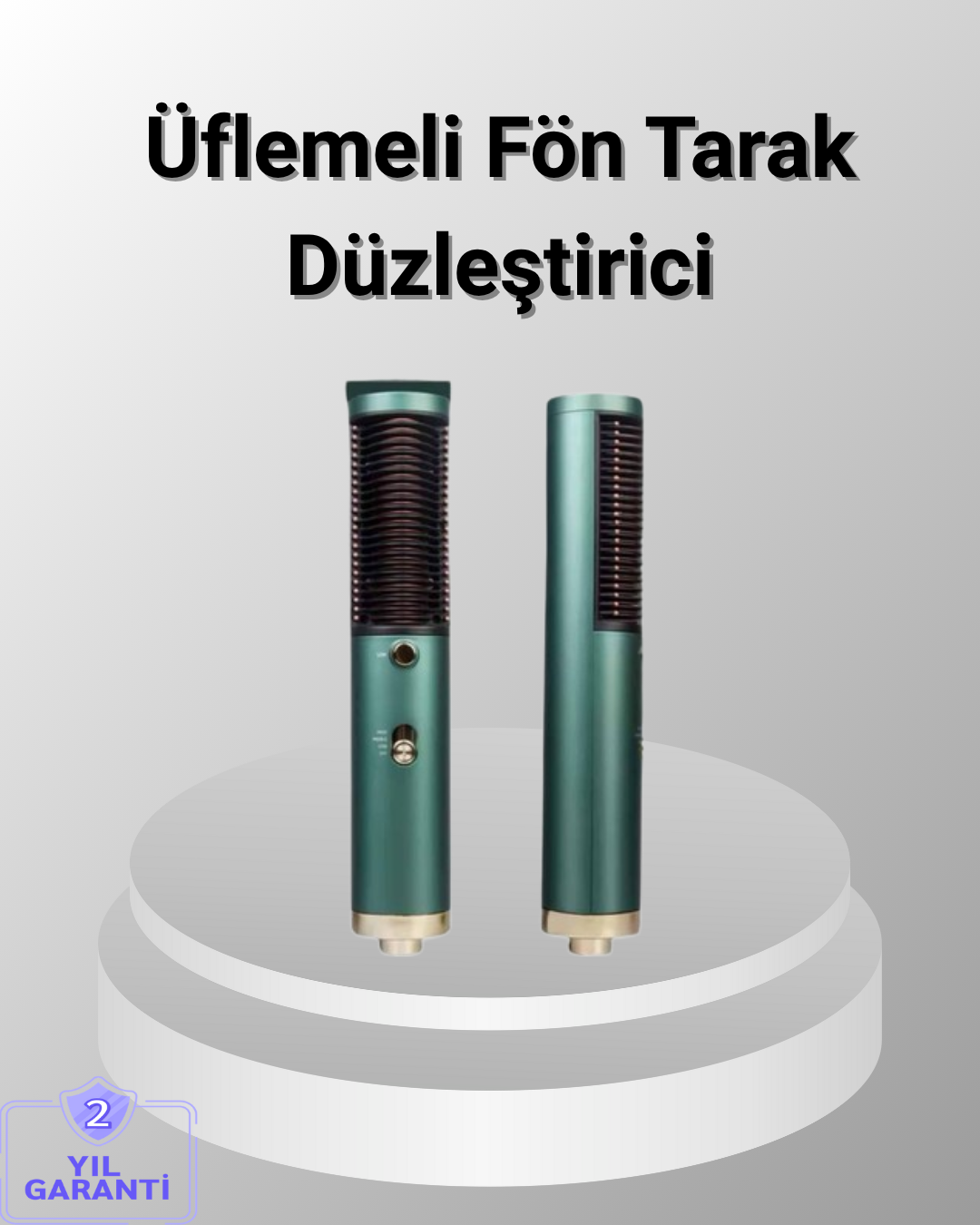 200°C Seramik Plakalı Saç Düzleştirici – Elektriklenme Önleyici İyon Teknolojisi