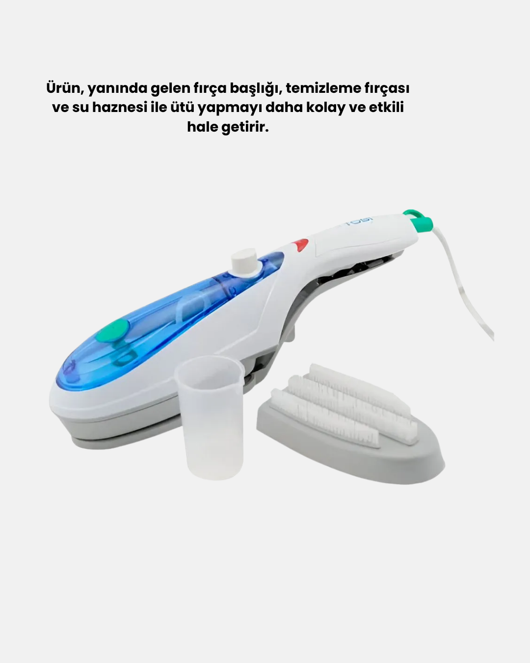 Buharlı El Ütüsü  Hızlı Isınan, Koku Giderici, Taşınabilir