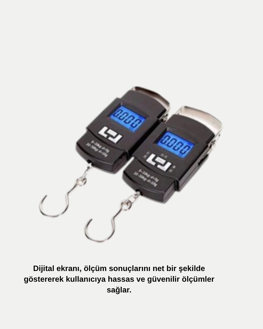 Dijital El Kantarı – 50 Kg Taşıma Kapasiteli, Taşınabilir Hassas Tartı