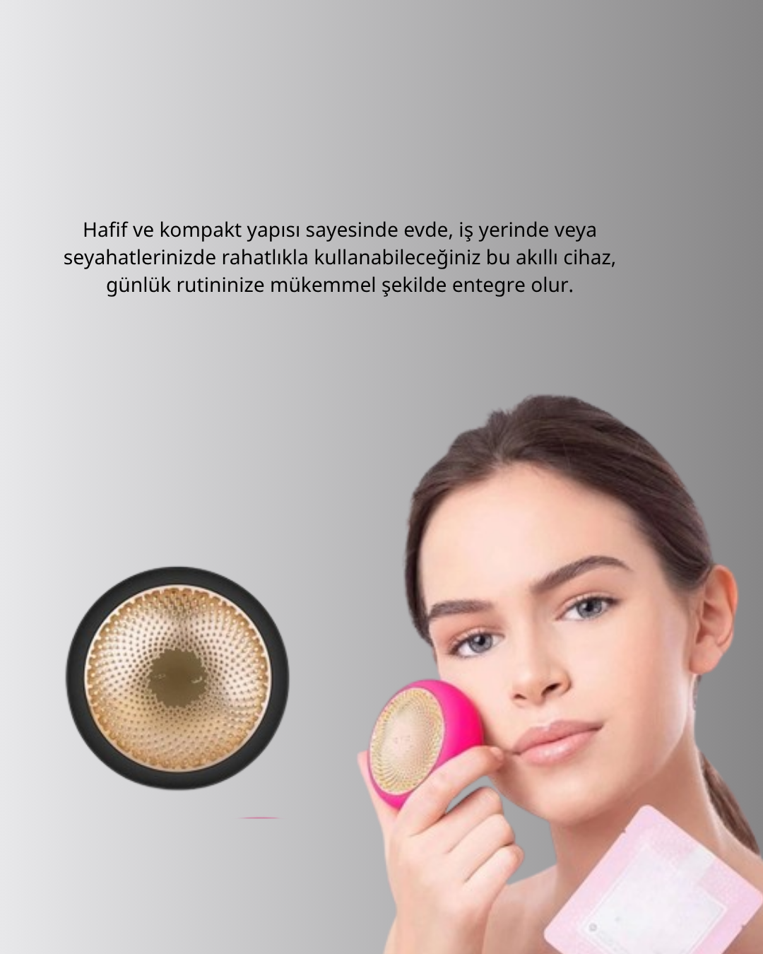 UFO Mini Akıllı Yüz Maskesi – Kore Cilt Bakımı Teknolojisi ile Evde SPA Deneyimi