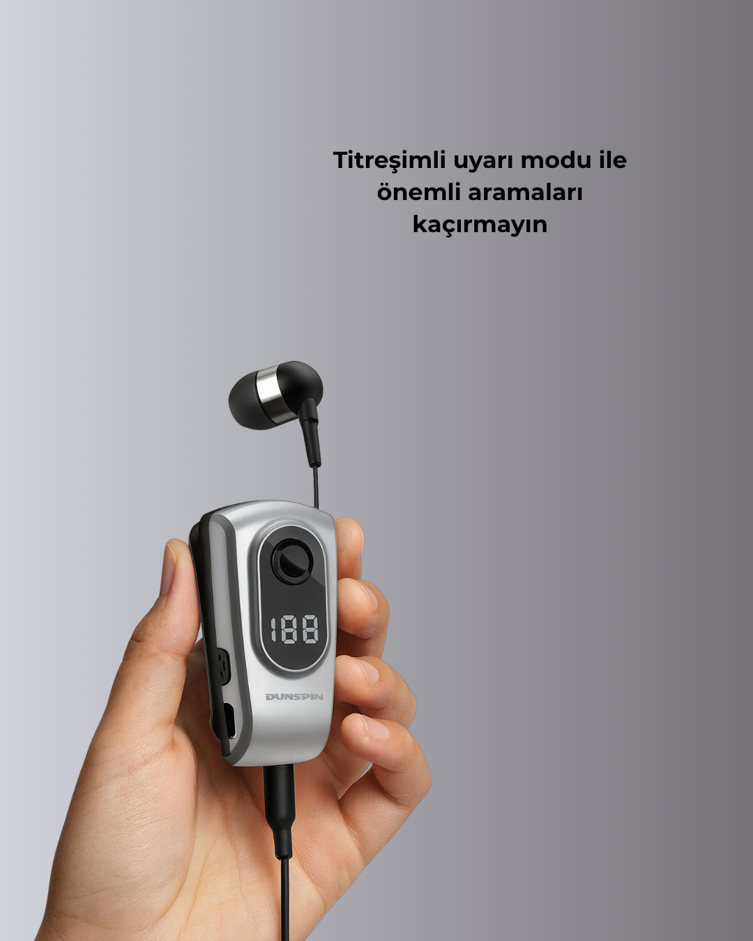 DSF 220 Kablosuz Klipsli Bluetooth Kulaklık
