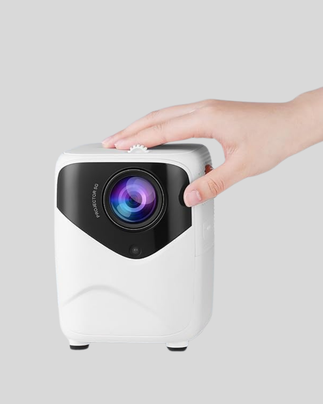 Mini Akıllı Projektör – 1080P Full HD, 64GB Depolama, 2GB RAM, Uzaktan Kumanda Destekli Yeni Nesil