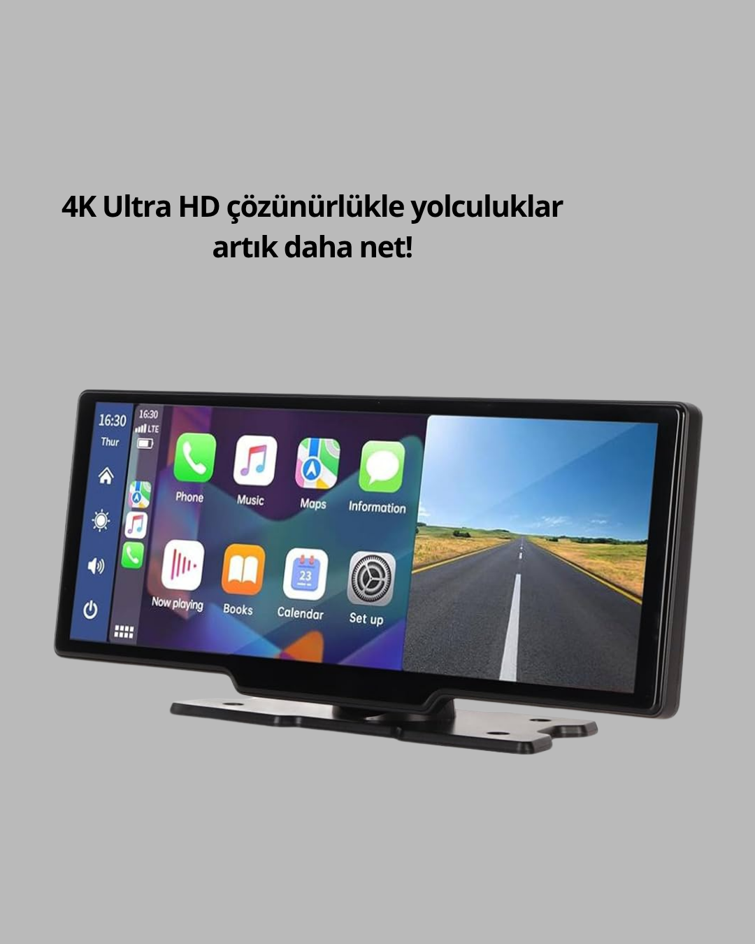 Honda Civic, Jazz, HR-V, CR-V, Nissan Qashqai, Micra, Juke,Uyumlu Kablosuz CarPlay & Android Auto Multimedya – Geri Görüş Kameralı
