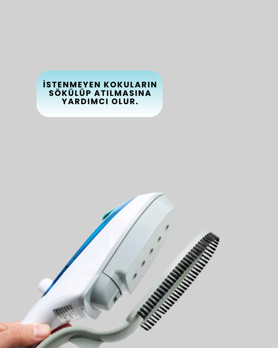 Kompakt Buharlı Ütü 1500W | Tüm Yüzeyler İçin Pratik ve Etkili
