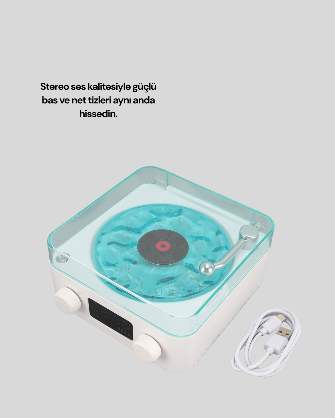 Kablosuz Bluetooth Hoparlör MAVİ
