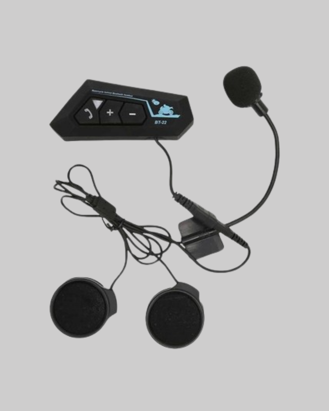 BT22 Kask İçi Bluetooth Kulaklık Hızlı Eşleşme ve Gürültü Önleyici Mikrofon Yeni Nesil
