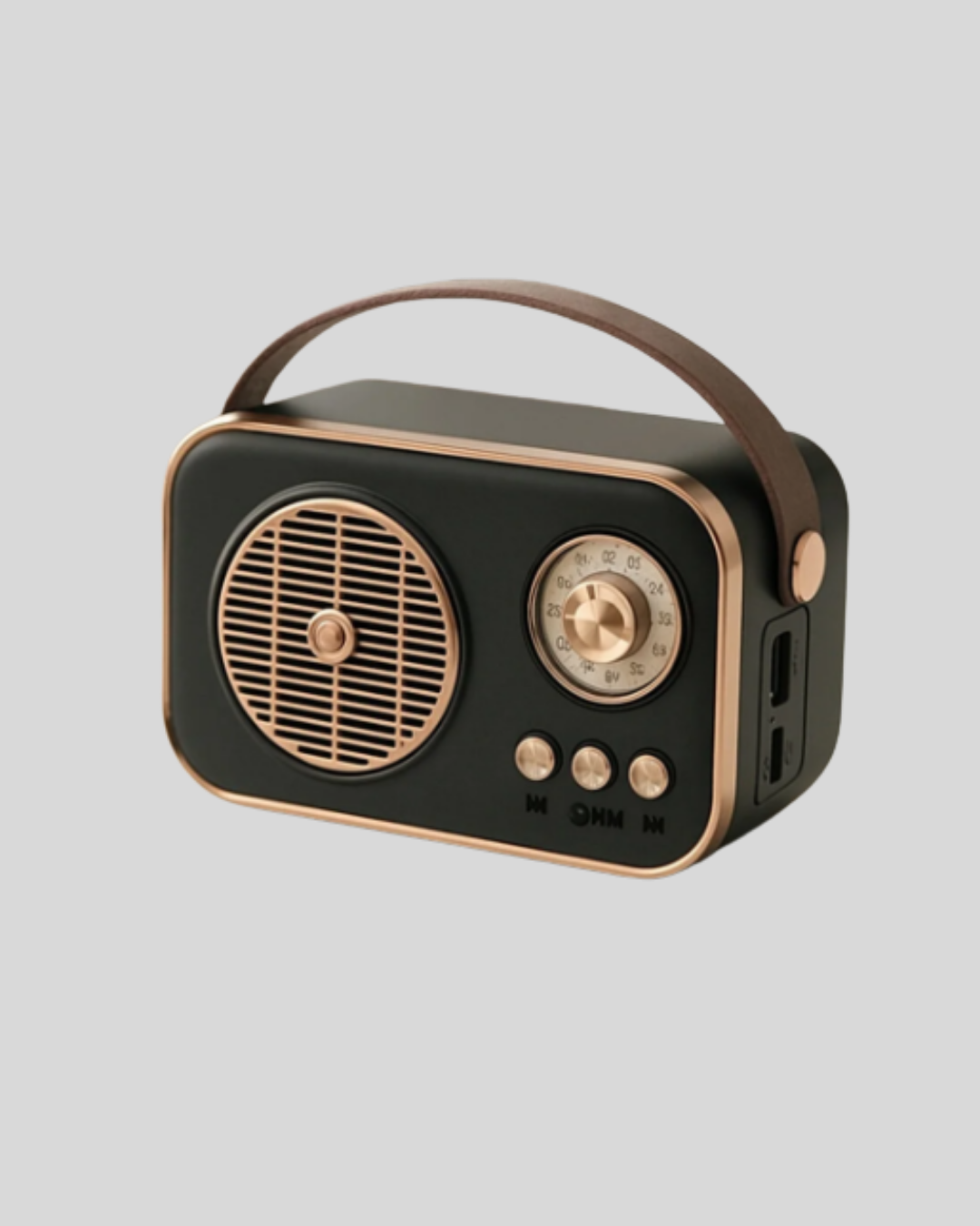 Vintage Bluetooth Radyo – TF Kart ve FM Destekli Taşınabilir Nostaljik Model