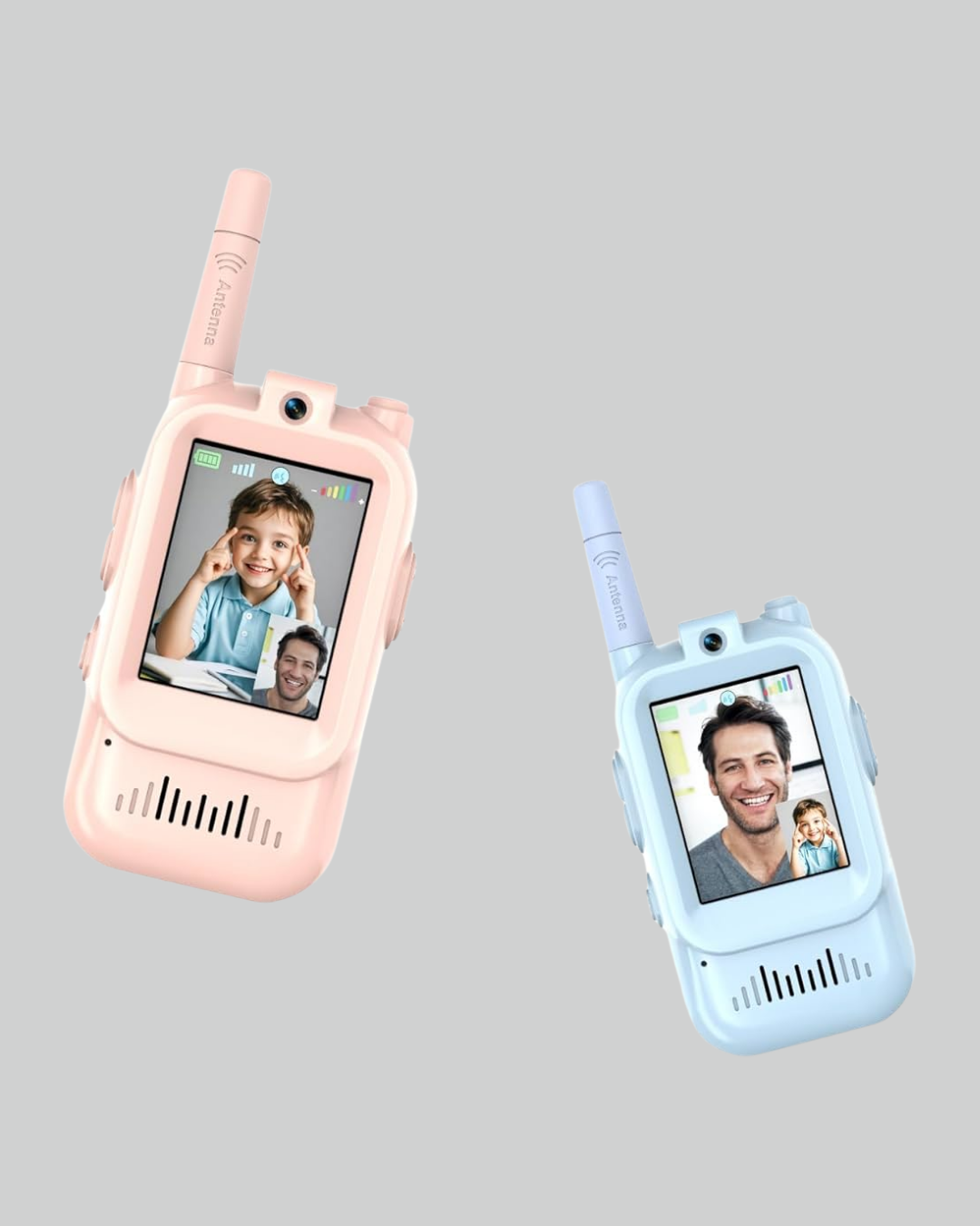 Ekranlı Walkie Talkie Oyuncağı Ses ve Görüntü Destekli