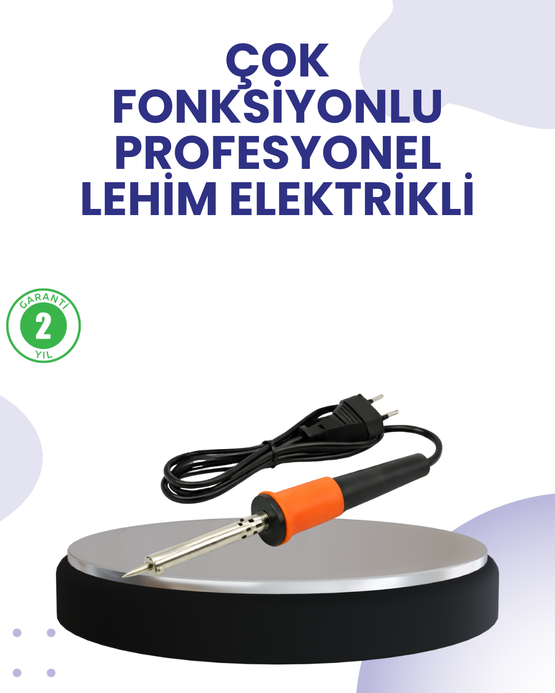 Profesyonel Kullanıma Uygun Yüksek Sıcaklık Dayanımlı Havya