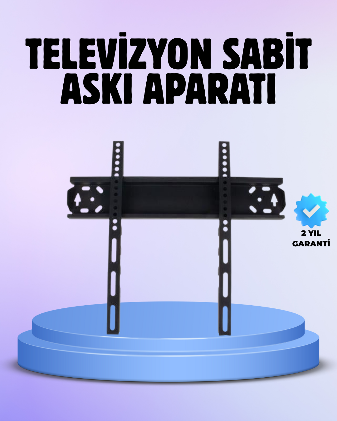 LCD LED Plasma TV Askı Aparatı 32-65 İnç Uyumlu 3 Kademeli Ayar