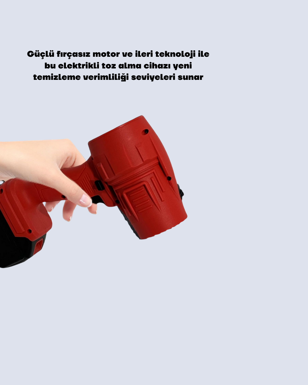 Elektrikli Toz Alma Cihazı Güçlü Hava Üfleme ve Derin Temizlik