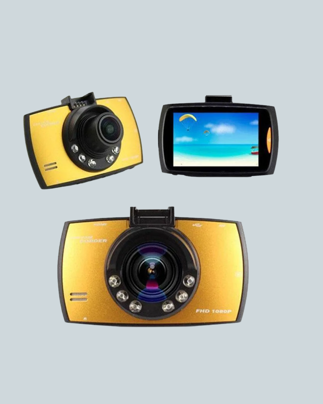 Araç Ön Kamera Full HD Kayıt ve G Sensor Özellikli