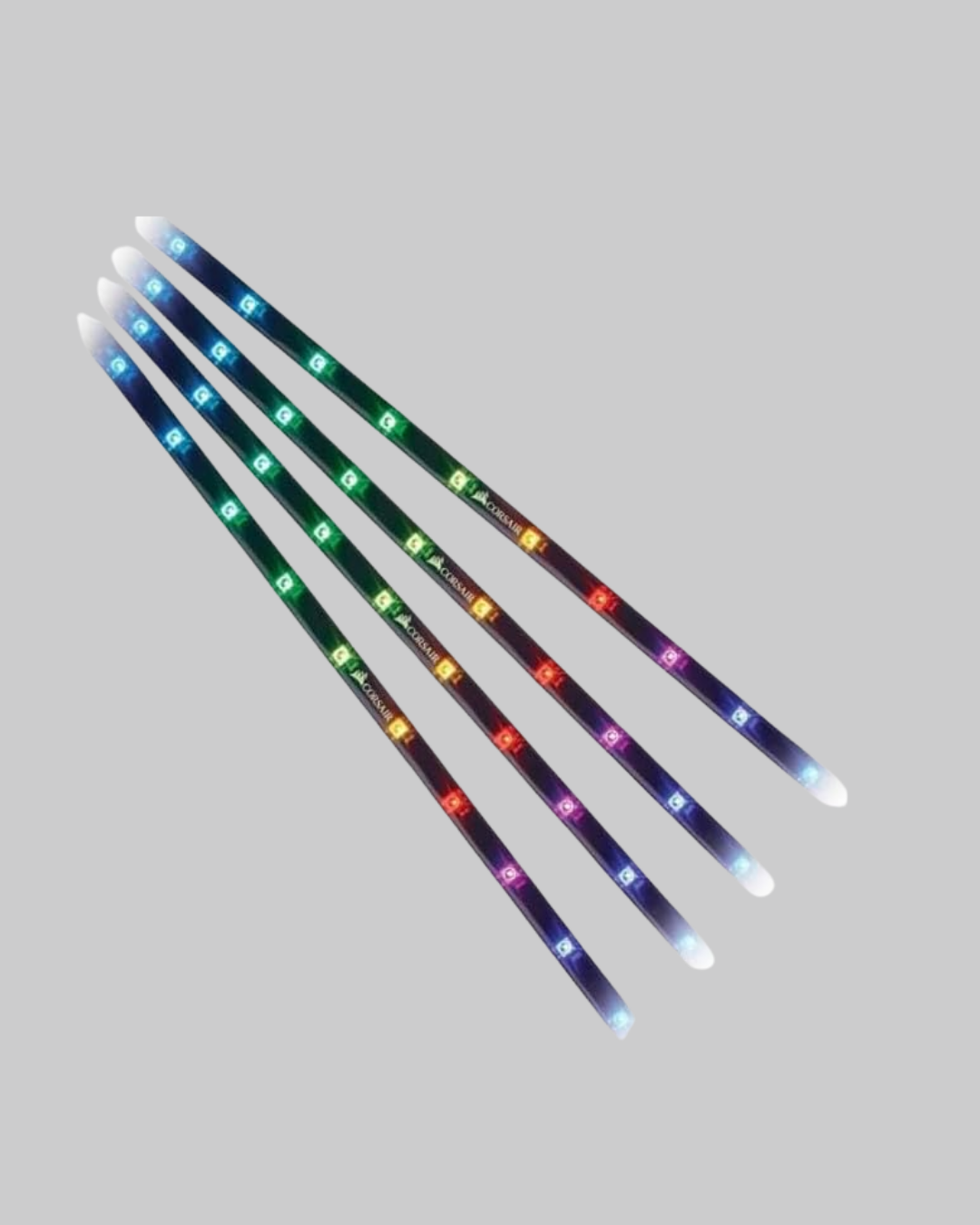 LED Yağmur Işığı Seti 10 Adet Meteor Çubuk Aydınlatma