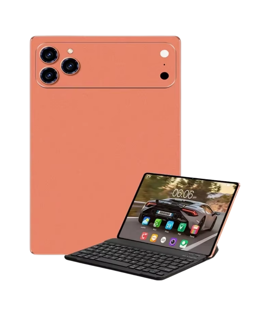 Klavyeli Tablet PC Kalem Kılıf ve Ekran Koruyucu Hediyeli Android Set