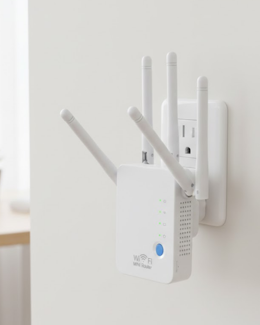 300Mbps WiFi Tekrarlayıcı WPS Güvenlikli AP Modlu Güçlendirici