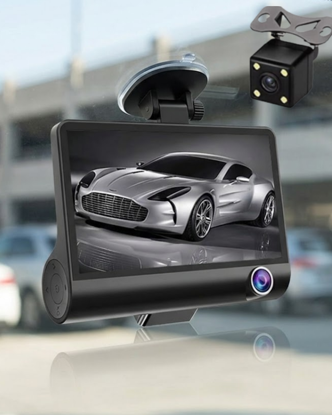 Ön Arka Kayıt Yapan Araç Kamerası 170 Derece Geniş Açılı