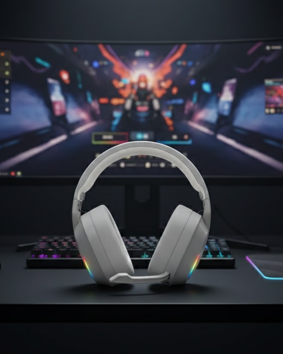Hafif ve Ergonomik Kablosuz Kulaklık IPX5 Ter Dayanıklı