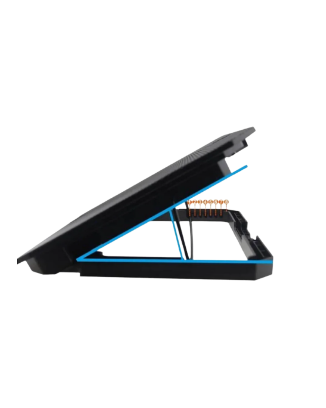 Çift Fanlı Sessiz Laptop Soğutucu 17 İnç Uyumlu Yükseltici Stand
