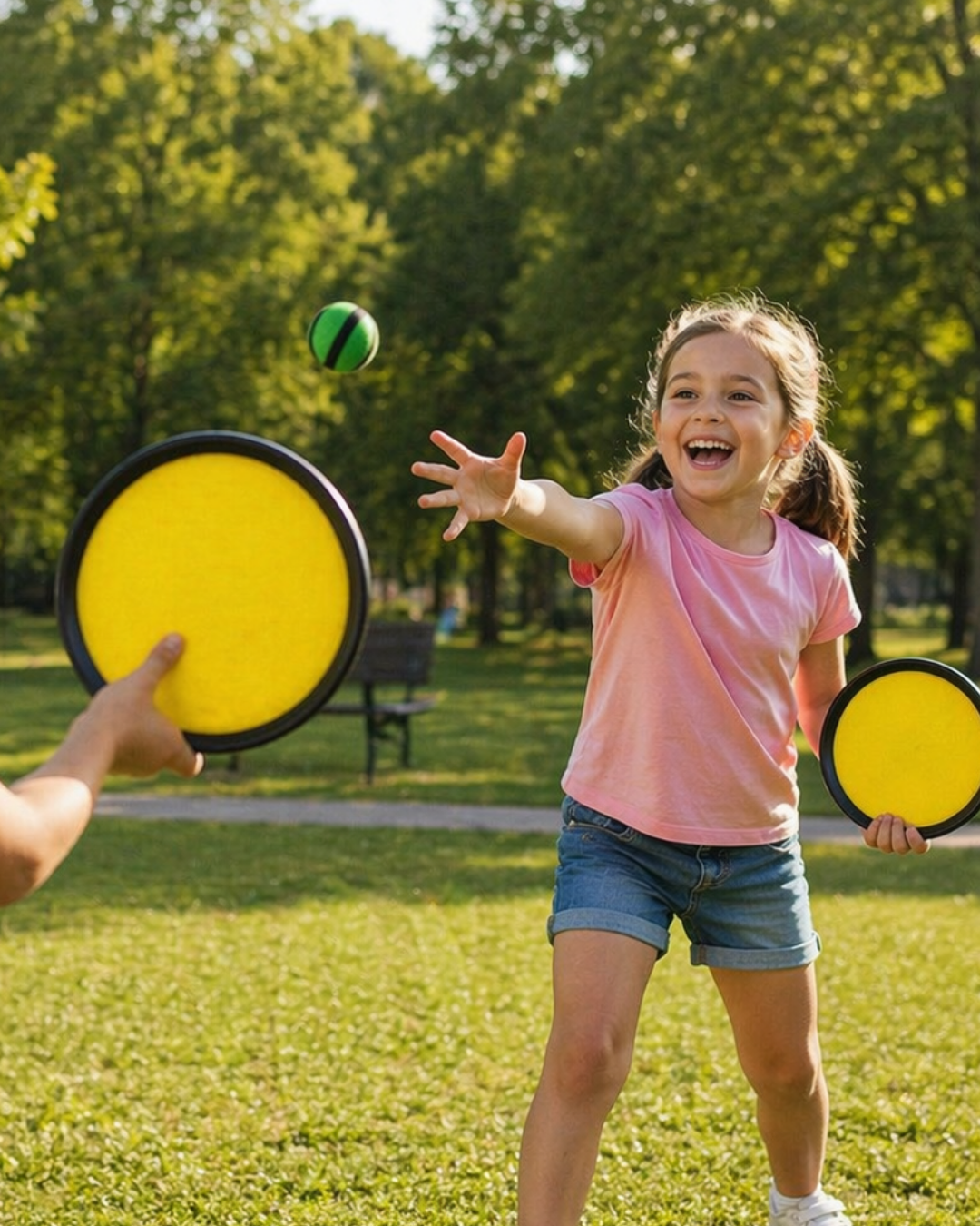 Catch Ball Set 2 Kişilik Top Yakalama Oyunu Çocuk Aktivite Seti